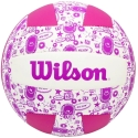 WILSON STAMP VB VOLLEYBALL Violet-White 789639 WILSON STAMP VB VOLLEYBALL Violet-White 789639