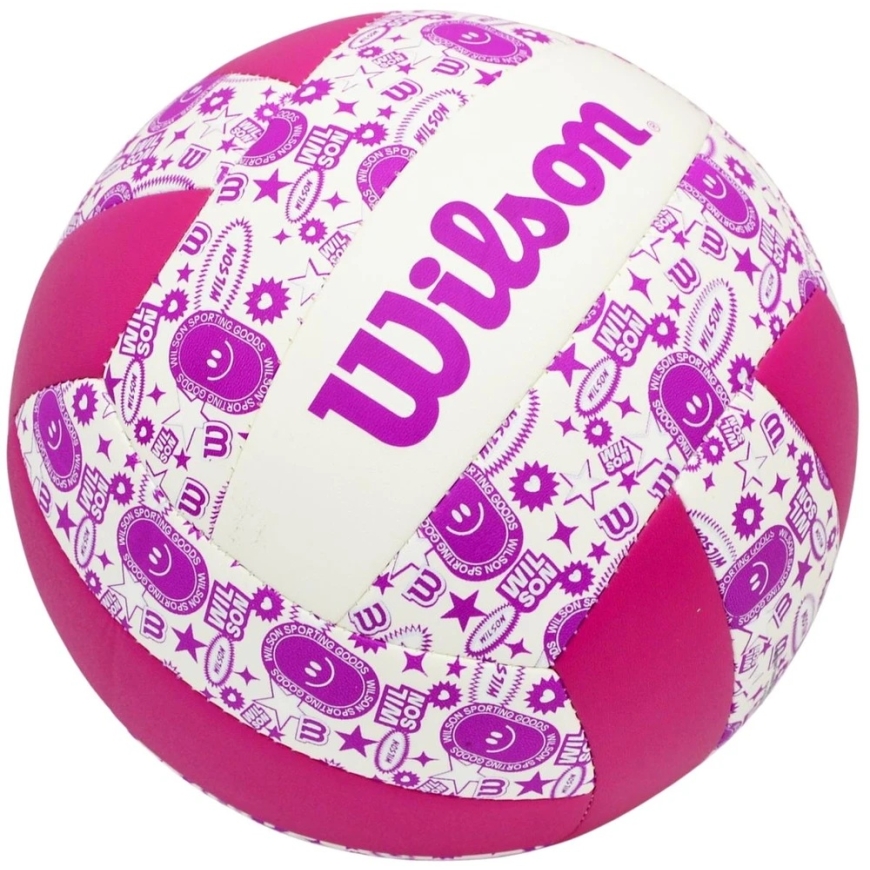 WILSON STAMP VB VOLLEYBALL Violet-White 789639 – 3