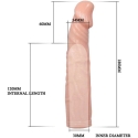 BAILE penis extender that lengthens and increases the girth of the penis BAILE penis extender that lengthens and increases the girth of the penis