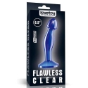 LOVETOY Flawless Clear Prostate Plug 6.5'' Blue LOVETOY Flawless Clear Prostate Plug 6.5'' Blue