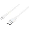 USB-A - Lightning кабель DELTACO, 2м, белый / IPLH-402-1 / 1903214 USB-A - Lightning кабель DELTACO, 2м, белый / IPLH-402-1 / 1903214