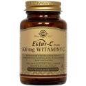 "Solgar Ester-C Plus" 500 mg C-vitamiini taimsete kapslite - 50 tk pakendis "Solgar Ester-C Plus" 500 mg C-vitamiini taimsete kapslite - 50 tk pakendis