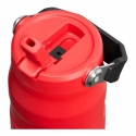 Stanley The IceFlow -pullo Flip Straw 2.0 700 ml tummanpunainen
