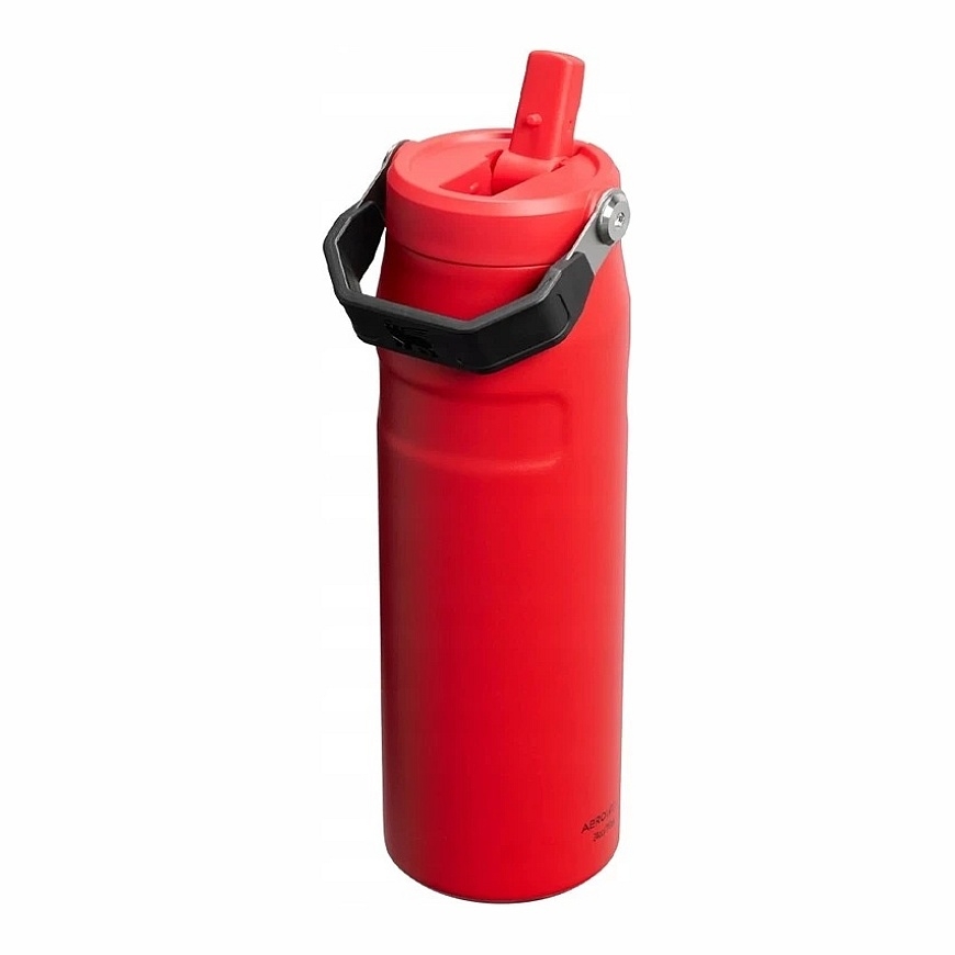Stanley The IceFlow -pullo Flip Straw 2.0 700 ml tummanpunainen – 3