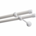 Decastyl Double Cornice FI 19 mm White 400 cm LUNA KOWALSKI Decastyl Double Cornice FI 19 mm White 400 cm LUNA KOWALSKI