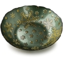 Mondex Since 1986 SANTA LILA Decorative Plate 31x31x7.7 cm green Mondex Since 1986 SANTA LILA Decorative Plate 31x31x7.7 cm green