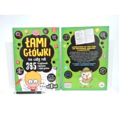 Aksjomat Gaming Book 365 Puzzles, Crosswords and Mazes