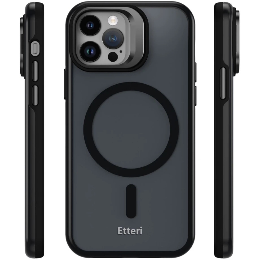 Etteri Morning Fog case for iPhone 12 / 12 Pro 6.1" black – 4