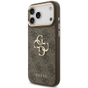Guess 4G Big Case 4G Classic Logo Big with strap and metal buttons, designed for iPhone 18 Pro / 17 Pro, brown Guess 4G Big Case 4G Classic Logo Big with strap and metal buttons, designed for iPhone 18 Pro / 17 Pro, brown