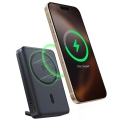 Baseus Nomos 10000mAh 30W Qi2 Power Bank MagSafe-yhteensopivalla telineellä ja integroidulla USB-C-kaapelilla - musta Baseus Nomos 10000mAh 30W Qi2 Power Bank MagSafe-yhteensopivalla telineellä ja integroidulla USB-C-kaapelilla - musta