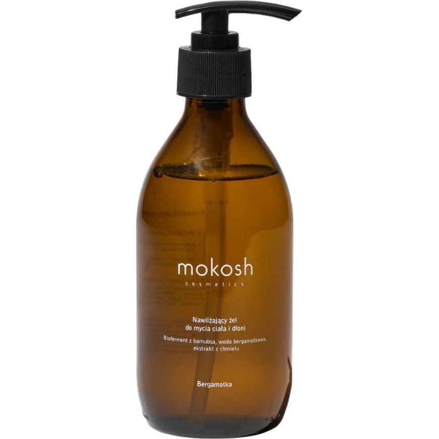 Mokosh Kosteuttava vartalo- ja käsipesugeeli Bergamotti 300 ml