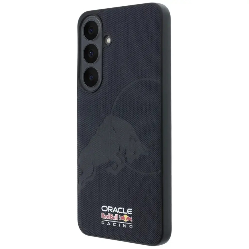 Red Bull PU nahast silmadega debossed pull magnetiline kaitseümbris Samsung Galaxy S26 FE jaoks, tumesinine – 2