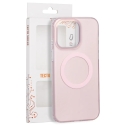 Tecto Shield Mistiq Mag apvalks iPhone 15 Pro Max 6,7" rozā Tecto Shield Mistiq Mag apvalks iPhone 15 Pro Max 6,7" rozā