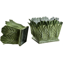 Mondex Since 1986 MARINA 3 dekoratiivkatte komplekt, roheline, 32x32x20/31x31x20/25x25x20cm