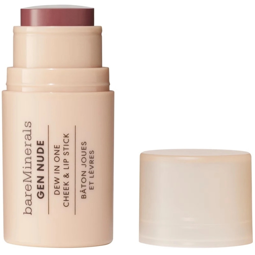 Bare Minerals Gen Nude Dew in One Cheek & Lip Stick kreminė sztyft do policzków i ust Berry Me in Merlot 4.5g – 4