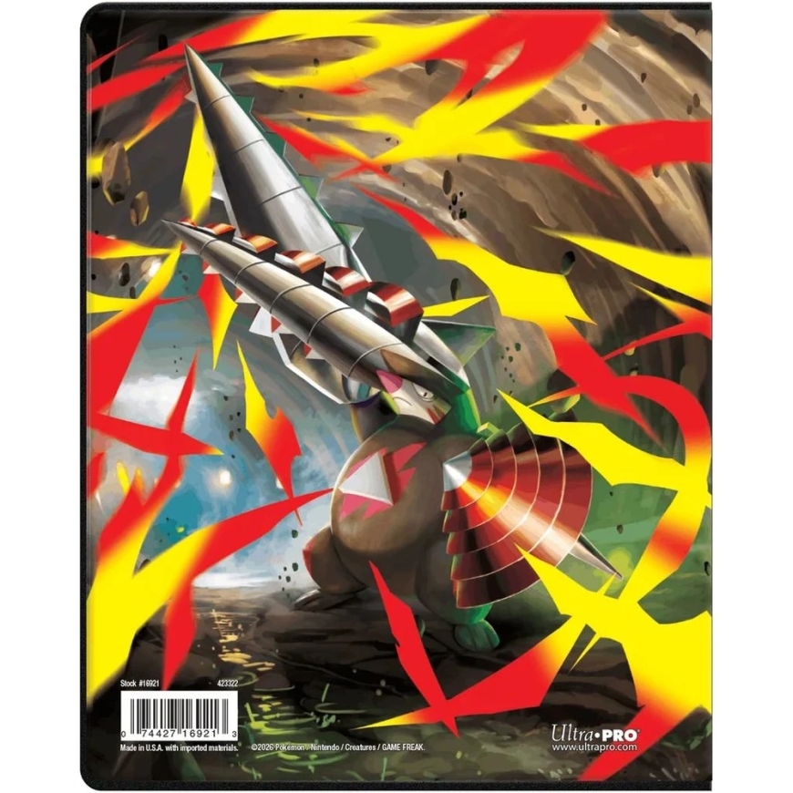 Ultra Pro UP – Mega Evolutions – juodas 4 kišenėlių portfelis – 3