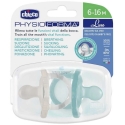 Chicco Čiulptukas nusiraminimui Soft Luxe 2vnt. 6-16m Chicco Čiulptukas nusiraminimui Soft Luxe 2vnt. 6-16m