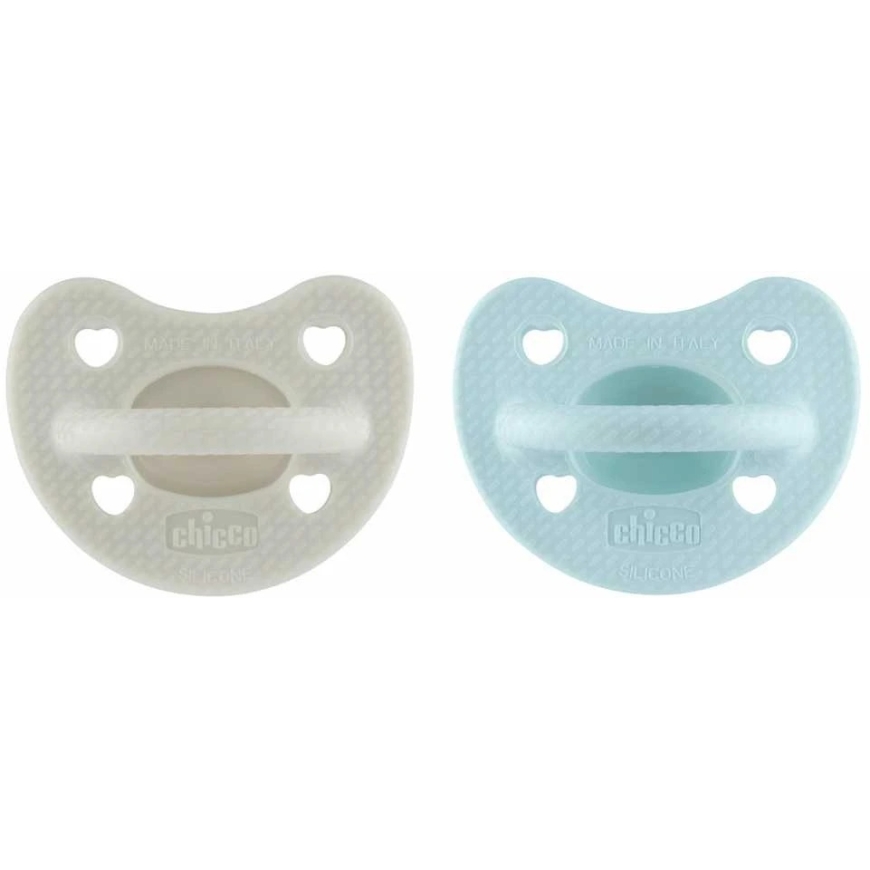Chicco Soft Luxe nomierināšanas knupis 2gab 6-16m – 2