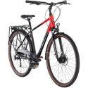 Dviratis Tabou Kinetic 3 juodas-red-L / 21" (Dydis: L / 21") Dviratis Tabou Kinetic 3 juodas-red-L / 21" (Dydis: L / 21")