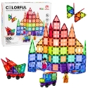 Lean Toys Magnētiskās celtniecības blokos 100 gab. Lean Toys Magnētiskās celtniecības blokos 100 gab.