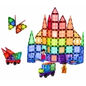 Lean Toys Magnētiskās celtniecības blokos 100 gab. Lean Toys Magnētiskās celtniecības blokos 100 gab.