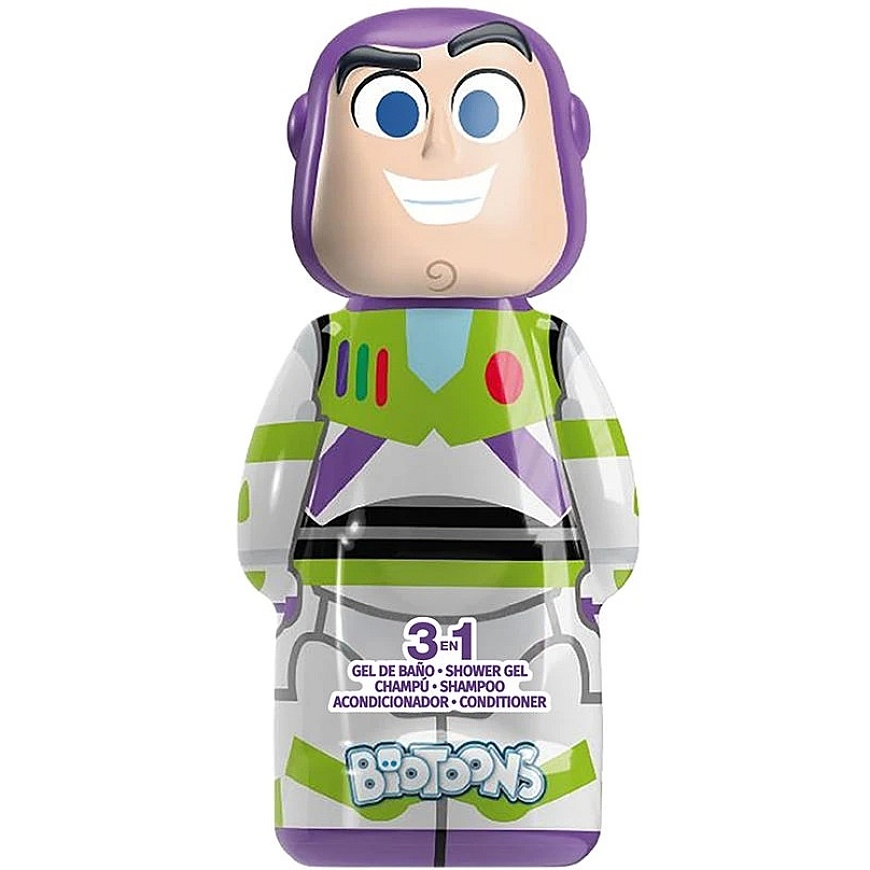 Disney TOY STORY BUZZ LIGHTYEAR 3 ühel 300 ml dušigeel