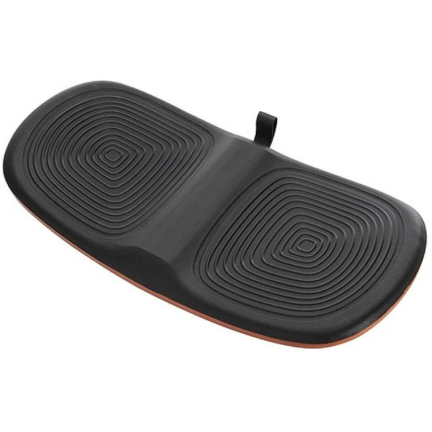 Powerton ERGO SOLEMAT Tasapainotettu jalkatuki ergonominen jalkatuki, musta (WPEFR5)