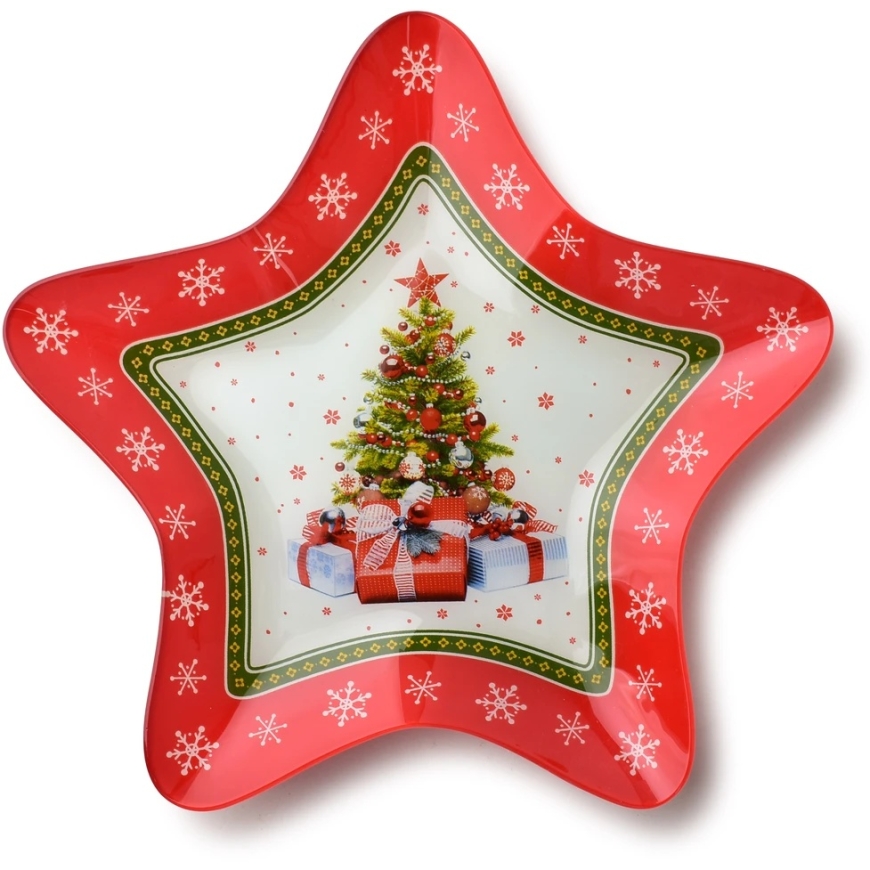 Mondex Since 1986 SANTA LILA Žvaigždės formos lėkštė 31,4x31,4x3,8 cm