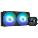 Zalman ALPHA2 V2 A24 240 mm skysčio aušintuvas, juodas Zalman ALPHA2 V2 A24 240 mm skysčio aušintuvas, juodas