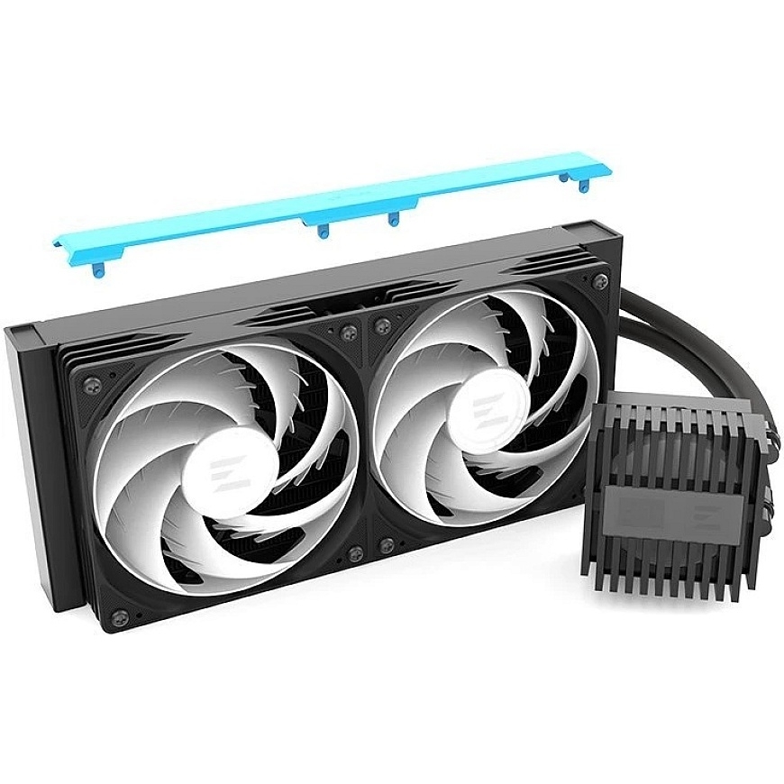 Zalman ALPHA2 V2 A24 240 мм жидкостный кулер, черный – 4
