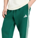 adidas Essentials 3-Stripes Fleece Tapered Cuffed Men's Pants Green KY4129 (L)