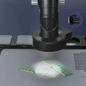 Benetech 318C digital microscope - 1600x 12MP 28 LEDs - HD IPS 10.1'' display + wireless remote control