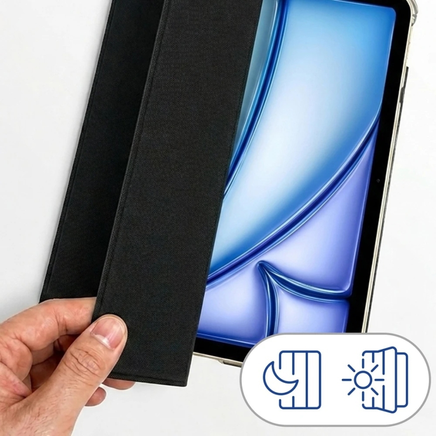 3mk Hardy TabCase Apple iPad A16 (10/11) (11"), musta – 3
