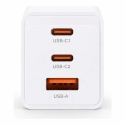 Зарядное устройство Voltage GaN 67W PD 3.0 QC 3.0 USB-A 2x USB-C белое Зарядное устройство Voltage GaN 67W PD 3.0 QC 3.0 USB-A 2x USB-C белое