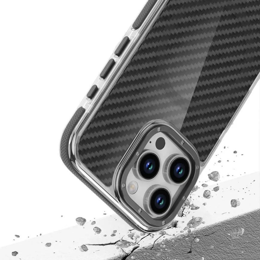 Case for iPhone 17 Pro / 18 Pro Fiber compatible with MagSafe black – 3