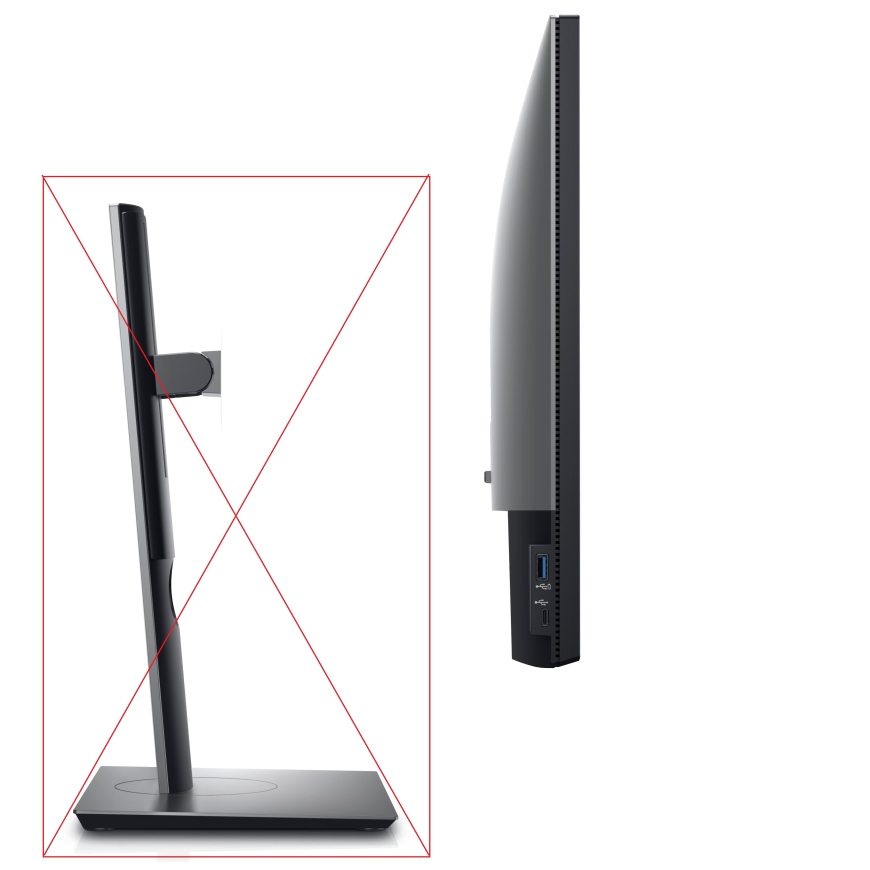DELL Обновленный класс AB | Монитор без подставки | – 2