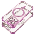 Antishock Electro telefoni ümbris MagSafe toega iPhone 17 Pro lilla Antishock Electro telefoni ümbris MagSafe toega iPhone 17 Pro lilla