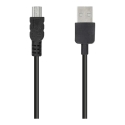 USB A - Mini USB -kaapeli (navi / kamera) 2 m musta USB A - Mini USB -kaapeli (navi / kamera) 2 m musta