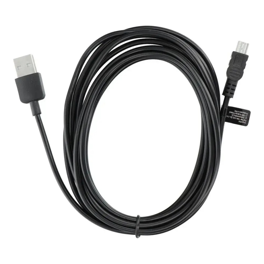 Cable USB A to Mini USB (navi / camera) 2 m black – 2