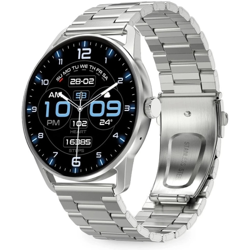 Išmanusis laikrodis ALIGATOR Watch Amoled Pro, sidabrinis