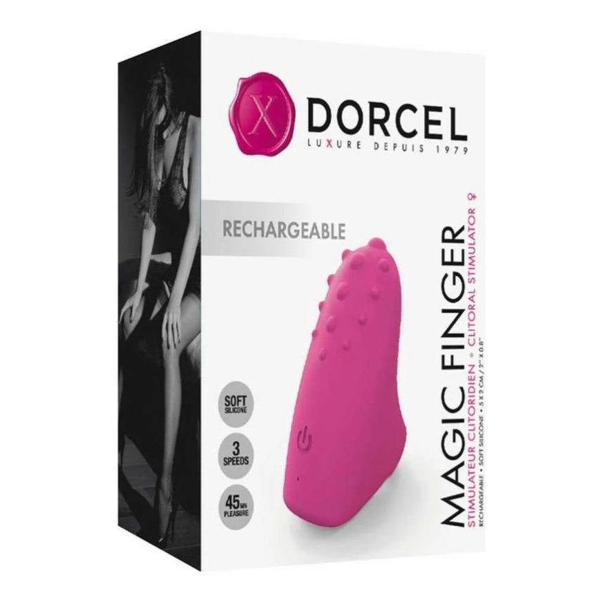 Wibrator na palec stymulator dorcel magic finger – 5
