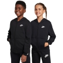 Nike Club Fleece -huppari lapsille musta FD3017 010 (XS) Nike Club Fleece -huppari lapsille musta FD3017 010 (XS)