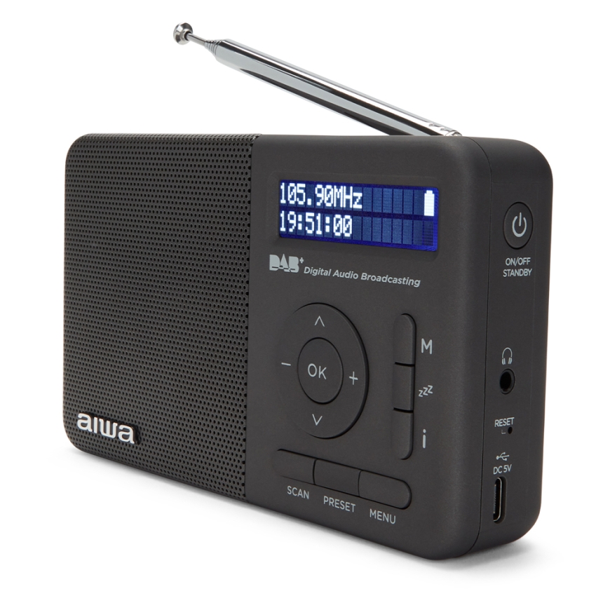 Aiwa RD-40DAB/BK Musta – 3