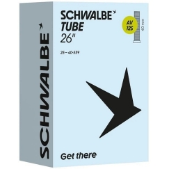 Schwalbe 26" AV12S 25/40 - 559 Inner Tube, 40 mm, Presta Valve