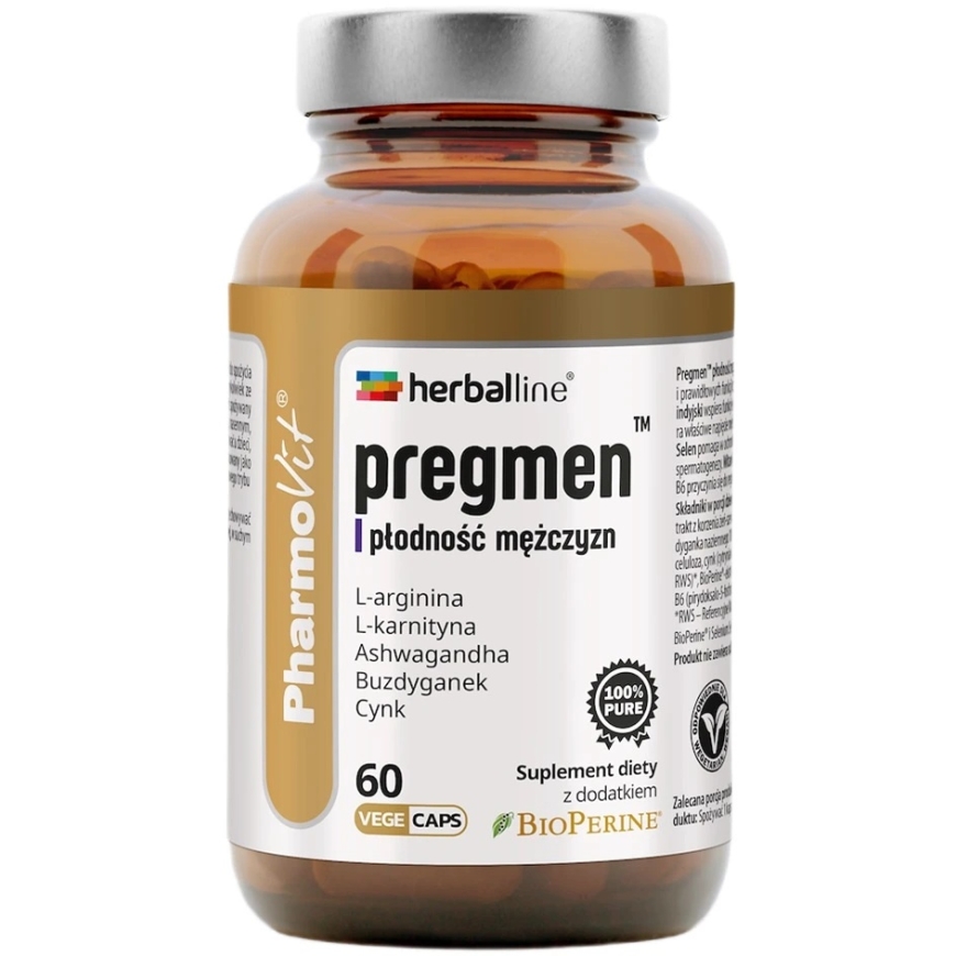 Pharmovit Uztura bagātinātājs grūtniecēm, kas paredzēts vīriešu auglībai, 60 kapsulas – 2