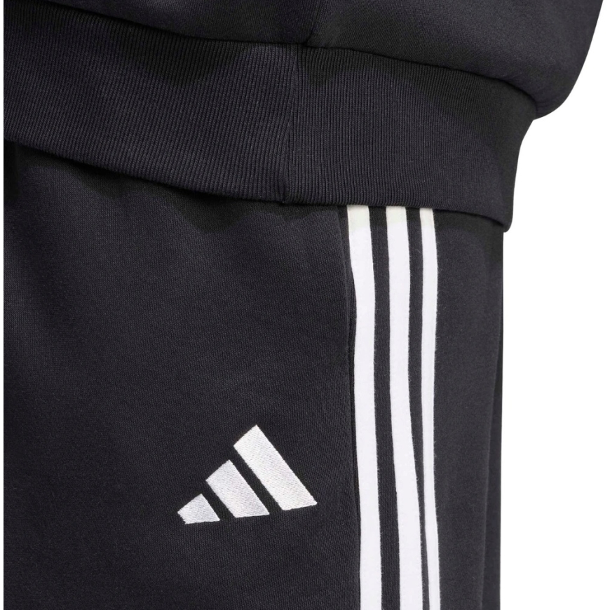 Men's pants adidas Essentials 3-Stripes Fleece Tapered Cuffed black KY6526 (L) – 5