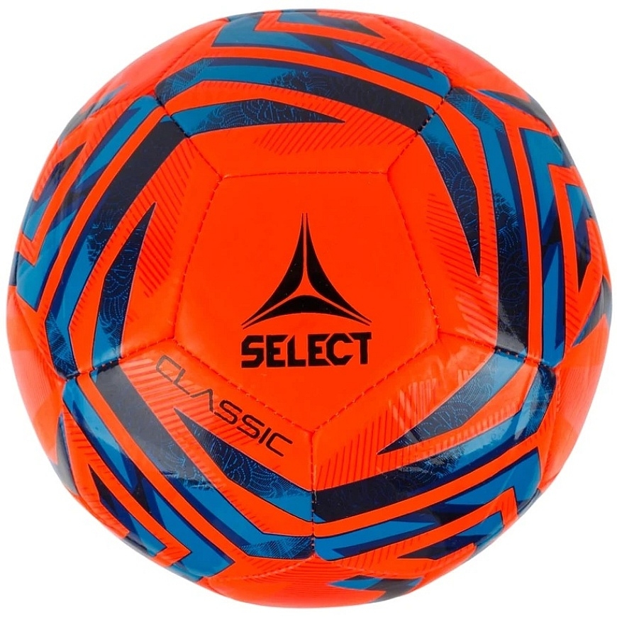 Futbolo kamuolys Select Classic v25 oranžinė-mėlyna 160074 (5)