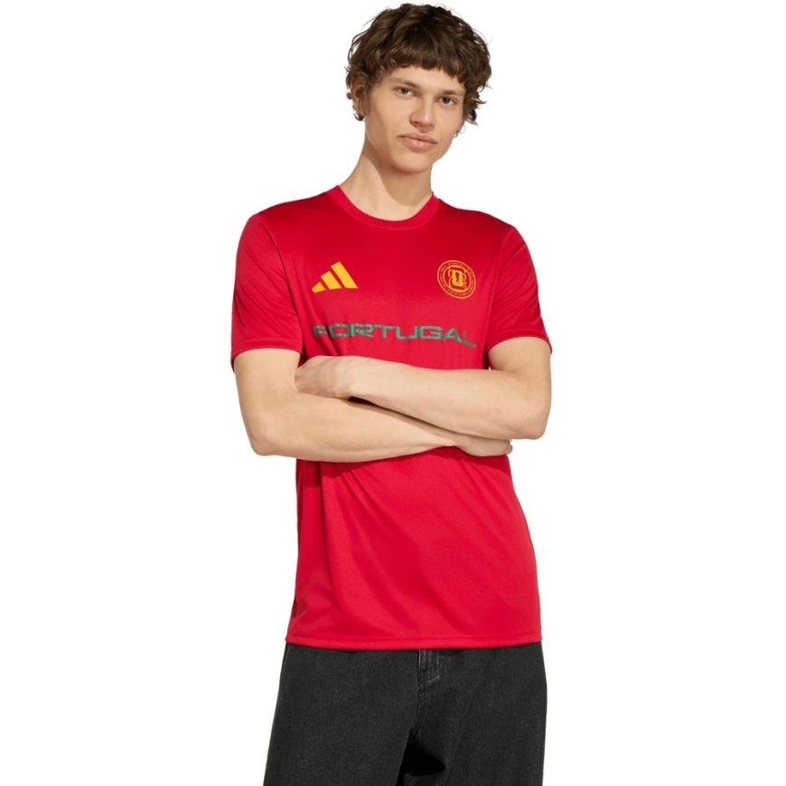 Vīriešu krekls adidas Portugāle 26 Izbraukuma Krekls Sarkans KH2310 (2XL)