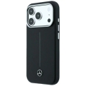 Mercedes Semi Wrap Iconic Line maciņš ar MagSafe atbalstu telefonam iPhone 18 Pro Max | iPhone 17 Pro Max melns