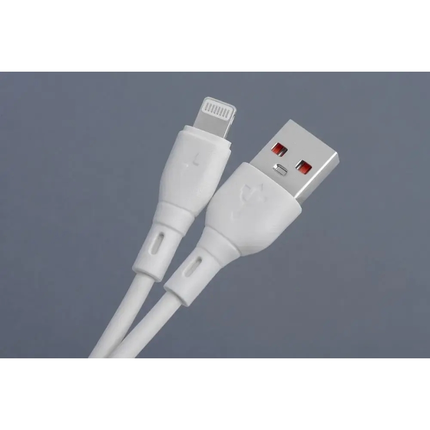 Blue Star PJ68-24-2.4 tiedonsiirto- ja latauskaapeli | USB-A to Lightning | 12W | 1m | valkoinen – 3